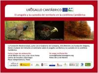 Imagen de la noticia Seminario sobre el urogallo y la custodia del territorio en la cordillera Cantábrica